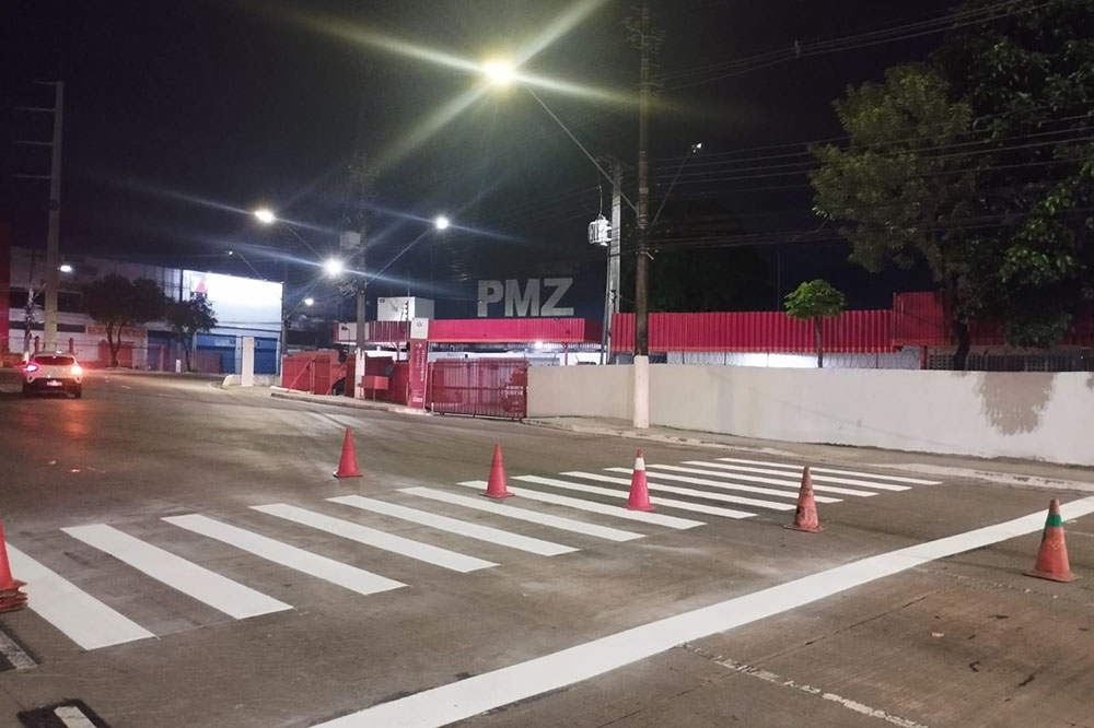 Prefeitura intensifica sinalização nas vias de Manaus Portal do