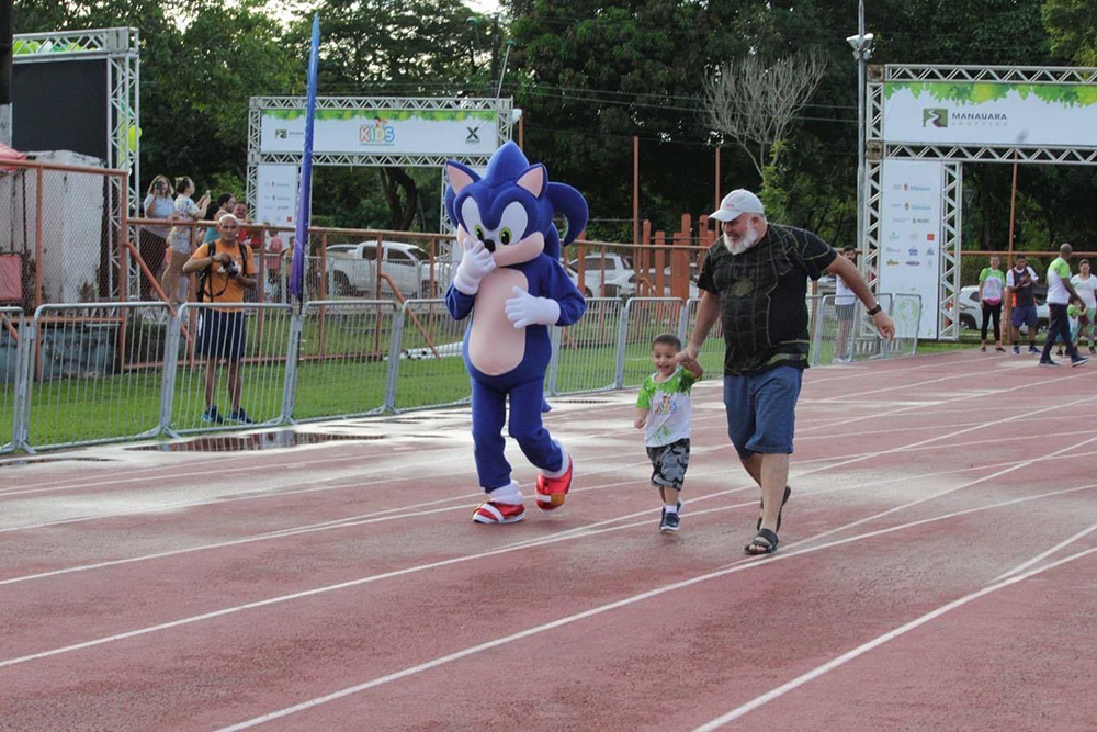 O Sonic maratonista