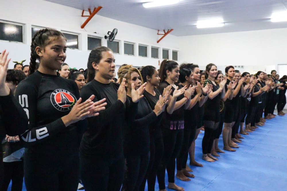 Curso Gratuito De Defesa Pessoal Feminina Tem Mulheres Inscritas Portal Do Marcos Santos